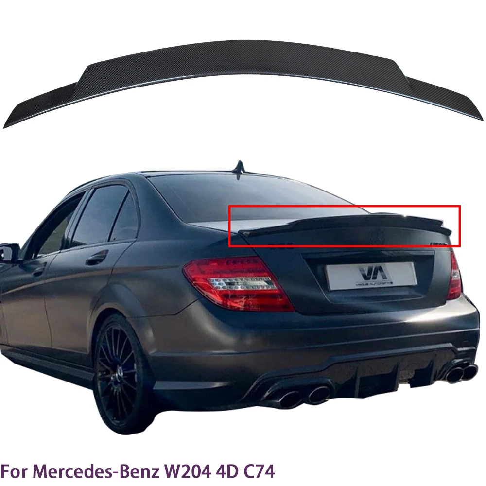 For Mercedes-Benz C-Class W204 4Door C74 Style Carbon Fiber Rear Spoiler Trunk Wing 2007-2014
For Mercedes-Benz C-Class W204 4Door C74 Style Carbon Fiber Rear Spoiler Trunk Wing 2007-2014