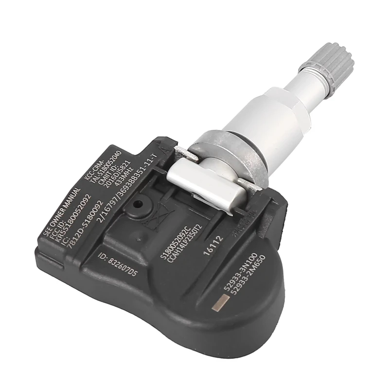 1/4PCS 52933-3N100 Tire Pressure Sensor For Hyundai Accent Genesis Solaris Kia Ceed Sorento TPMS 433MHZ 52933-B1100 52933-2J100
1/4PCS 52933-3N100 Tire Pressure Sensor For Hyundai Accent Genesis Solaris Kia Ceed Sorento TPMS 433MHZ 52933-B1100 52933-2J100