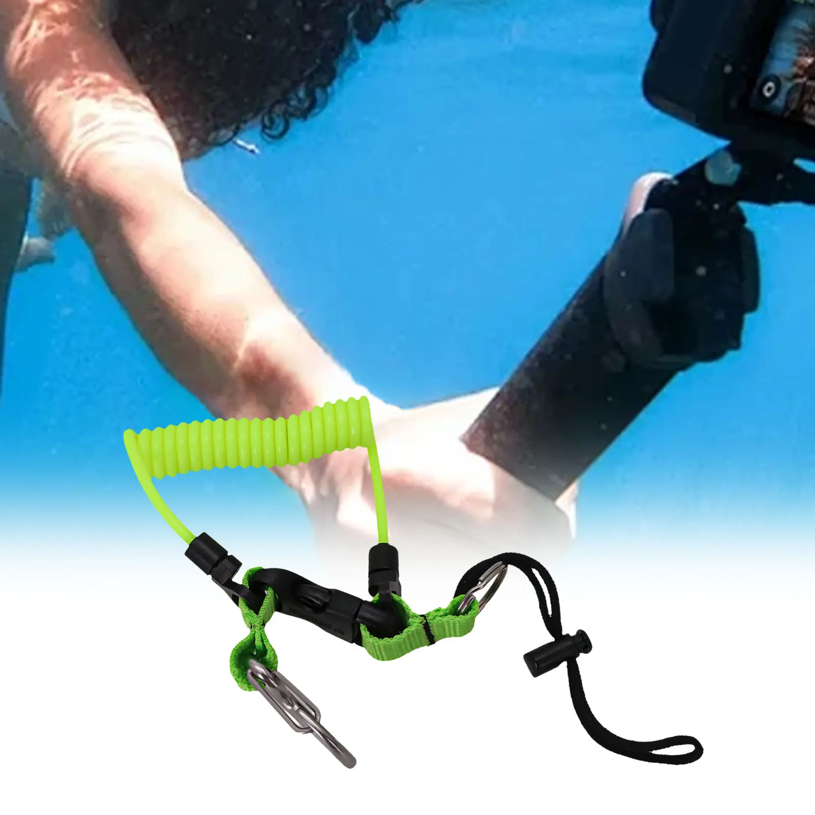 Camera Safety Strap 316 Stainless Steel Adventure Sports Extended Length 1.4m For Camera Protection Diving Camera Lanyard
Camera Safety Strap 316 Stainless Steel Adventure Sports Extended Length 1.4m For Camera Protection Diving Camera Lanyard