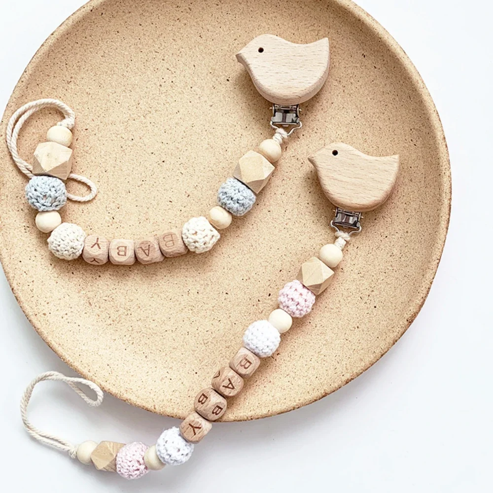 INS Baby DIY персонализированные именные зажимы для соски, цепочка, деревянные крючком, силиконовые бусины, Детские зажимы, игрушки для прорезывания зубов
INS Baby DIY персонализированные именные зажимы для соски, цепочка, деревянные крючком, силиконовые бусины, Детские зажимы, игрушки для прорезывания зубов
