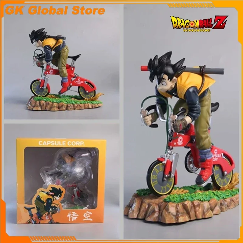 21cm New Dragon Ball Anime Figure Super Saiyan Son Goku Peripheral Model Riding A Bike Statue Ornaments Kids Birthday Gifts Toys
21cm New Dragon Ball Anime Figure Super Saiyan Son Goku Peripheral Model Riding A Bike Statue Ornaments Kids Birthday Gifts Toys