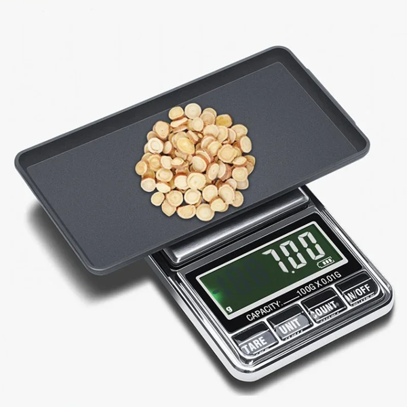 Mini Precision 0.01g Pocket Digital Scales for Gold Bijoux Sterling weight Balance Gram Electronic Scales USB plug-in power
Mini Precision 0.01g Pocket Digital Scales for Gold Bijoux Sterling weight Balance Gram Electronic Scales USB plug-in power