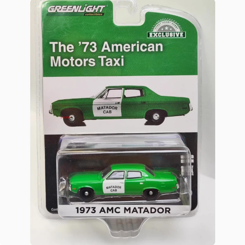 GreenLight 1:64 Scale 1973 AMC Matador Taxi Alloy Simulated Car Model Classic Adult Souvenir Gift Static Display
GreenLight 1:64 Scale 1973 AMC Matador Taxi Alloy Simulated Car Model Classic Adult Souvenir Gift Static Display