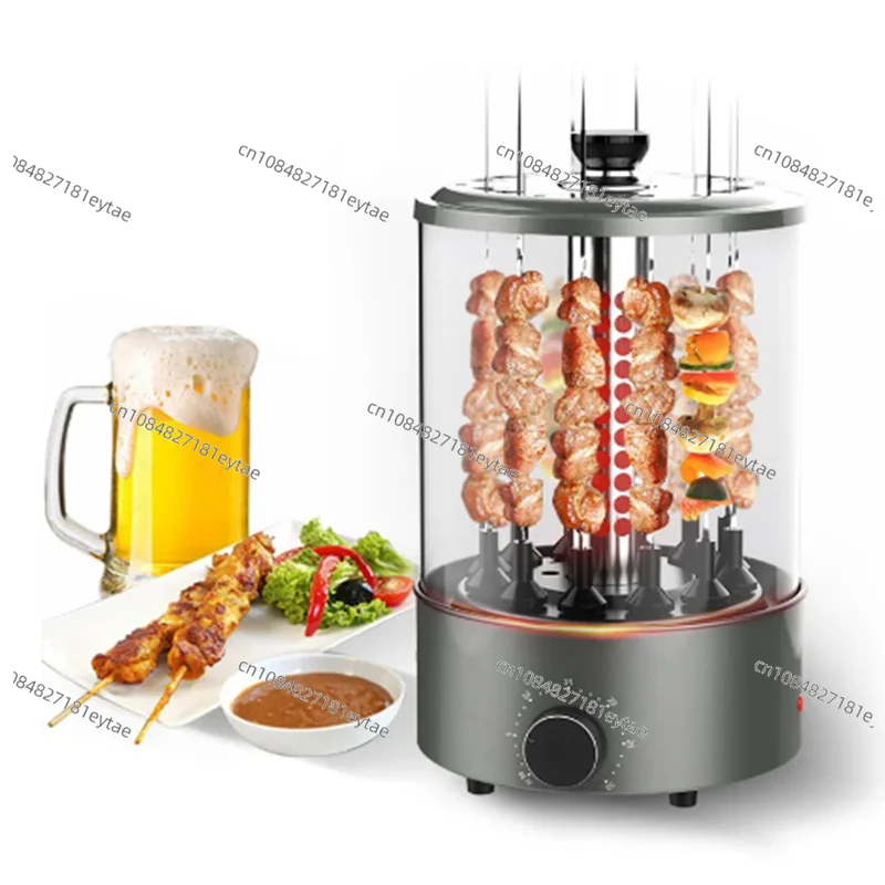Household Electric Vertical Automatic Rotating Smokeless BBQ Grill Skewer Self Baking Machine
Household Electric Vertical Automatic Rotating Smokeless BBQ Grill Skewer Self Baking Machine