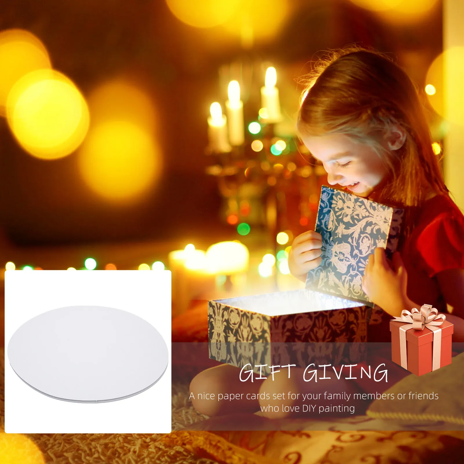 50 шт. белых круглых картонных заготовок для рисования, каллиграфии и творчества, с гладкими краями, для элегантных поделок и художественных работ
50 шт. белых круглых картонных заготовок для рисования, каллиграфии и творчества, с гладкими краями, для элегантных поделок и художественных работ