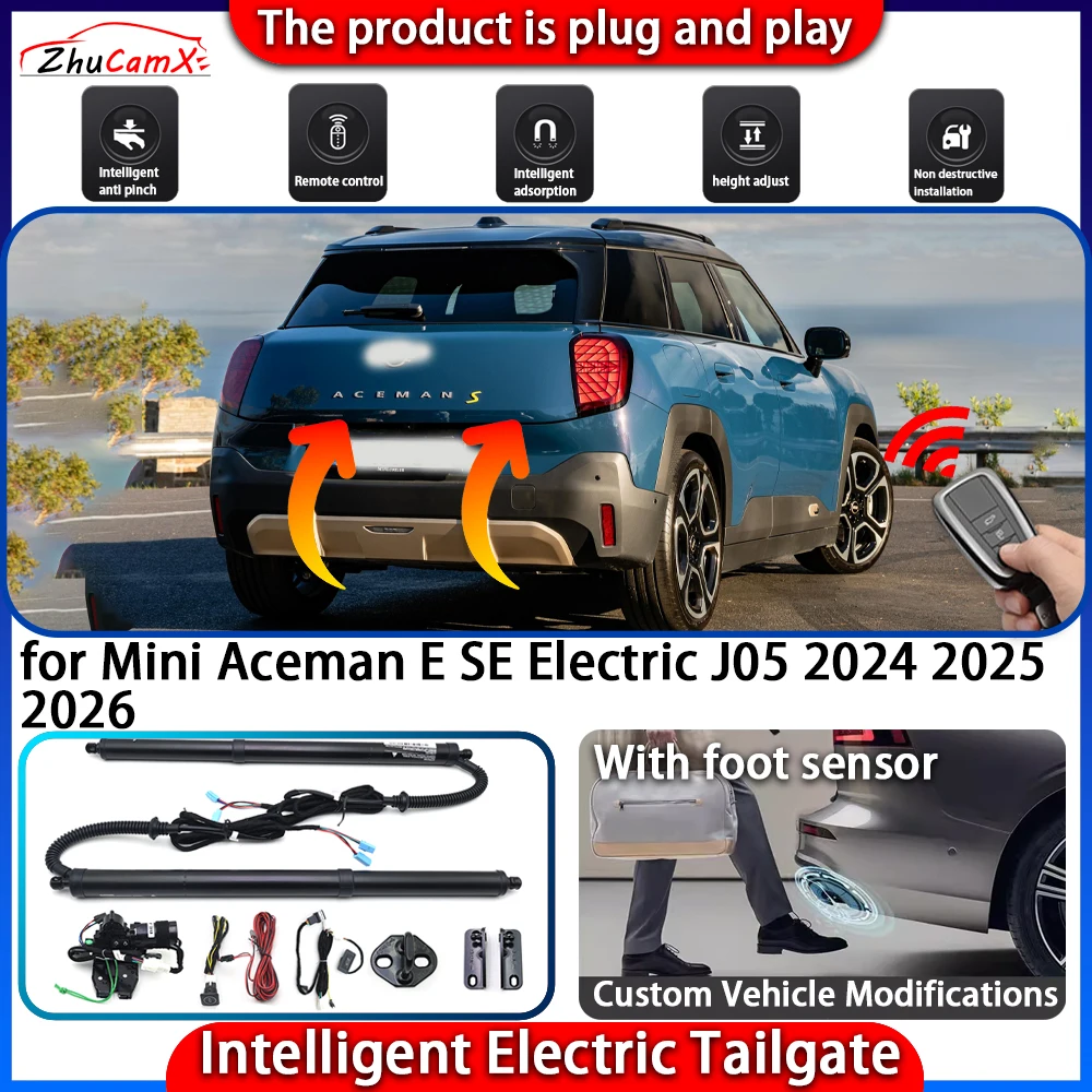 Smart Powered Tailgate System for Mini Aceman E SE Electric J05 2024 2025 2026 Automatic Intelligent Electric Trunk Lift Control
Smart Powered Tailgate System for Mini Aceman E SE Electric J05 2024 2025 2026 Automatic Intelligent Electric Trunk Lift Control