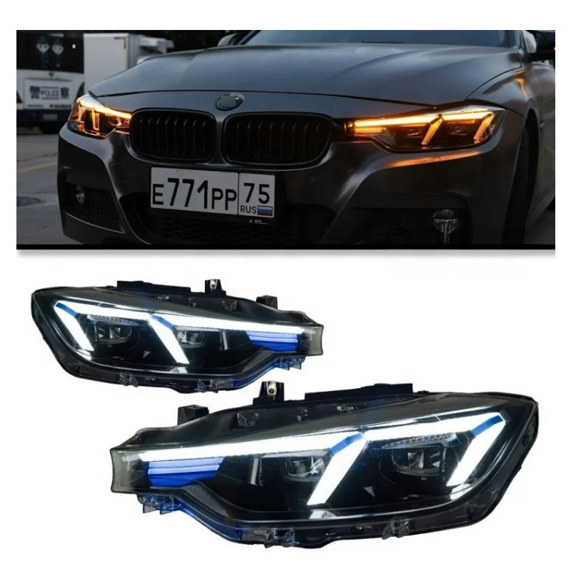 F30 Upgrade Headlight for 3 Series F35 F30 2013-2018 LED Headlights Projector Lens 320i 325i DRL Front Lamp Modified
F30 Upgrade Headlight for 3 Series F35 F30 2013-2018 LED Headlights Projector Lens 320i 325i DRL Front Lamp Modified