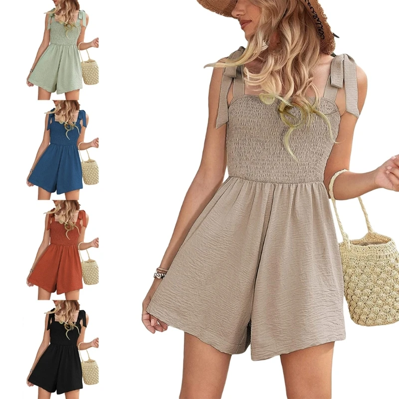 High-Waist Solid Color Jumpsuit Shorts for Ladies Square Collar Wide Leg Summer Drop Shipping
High-Waist Solid Color Jumpsuit Shorts for Ladies Square Collar Wide Leg Summer Drop Shipping