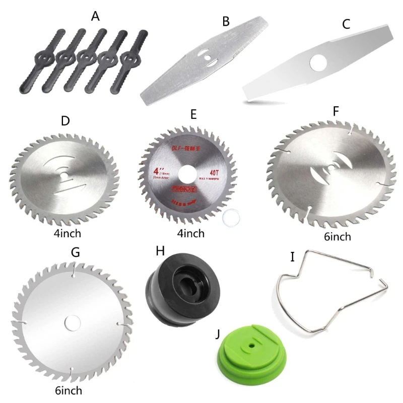 Electric Mower Nylon Blade Saw Blade Knife Protector for Make Weeding Easier
Electric Mower Nylon Blade Saw Blade Knife Protector for Make Weeding Easier