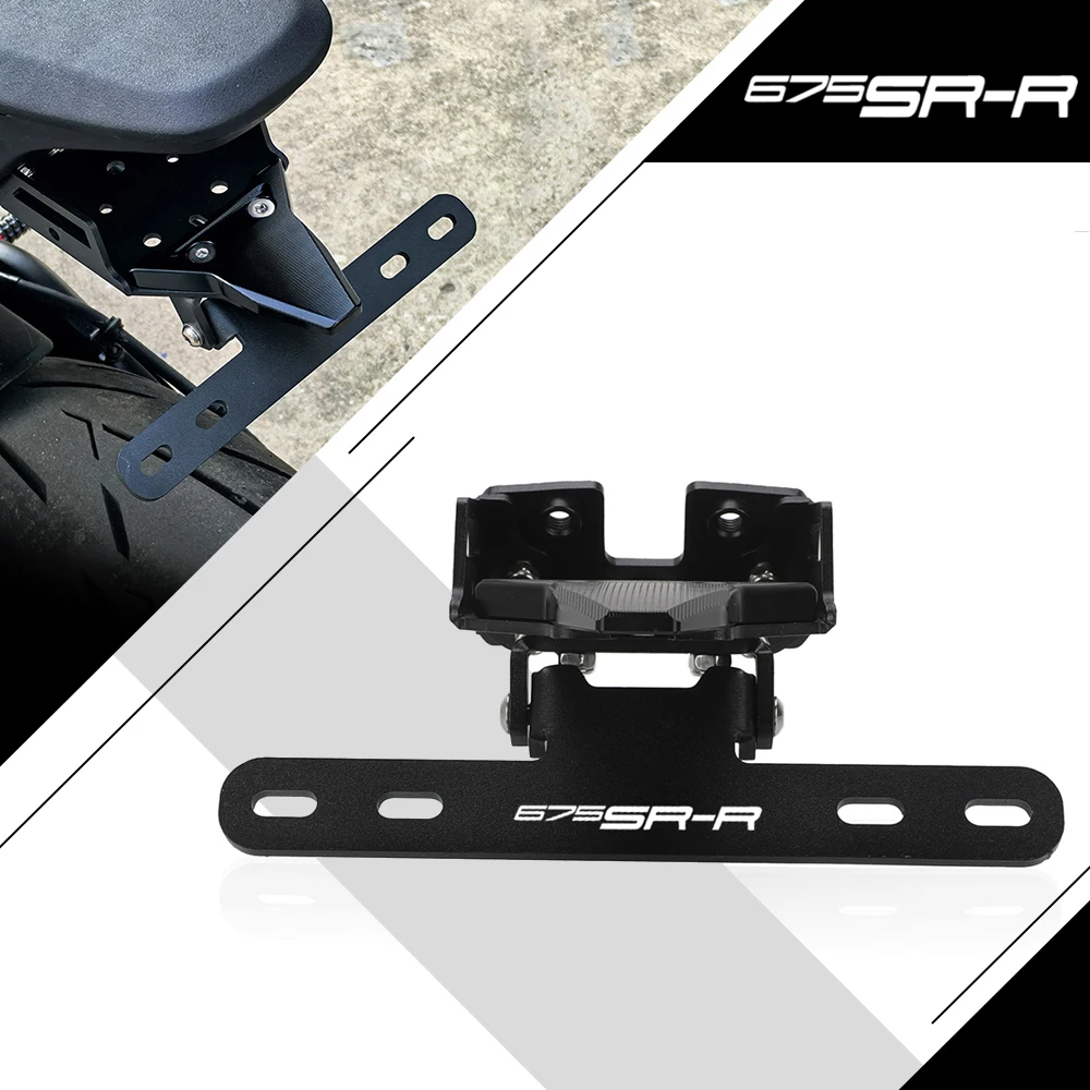 License Plate Holder Bracket Tail Tidy Fender Eliminator For CFMOTO CF MOTO 675 SR-R NK SS 675 675SRR 675NK 675SS 2024 2025 2026
License Plate Holder Bracket Tail Tidy Fender Eliminator For CFMOTO CF MOTO 675 SR-R NK SS 675 675SRR 675NK 675SS 2024 2025 2026