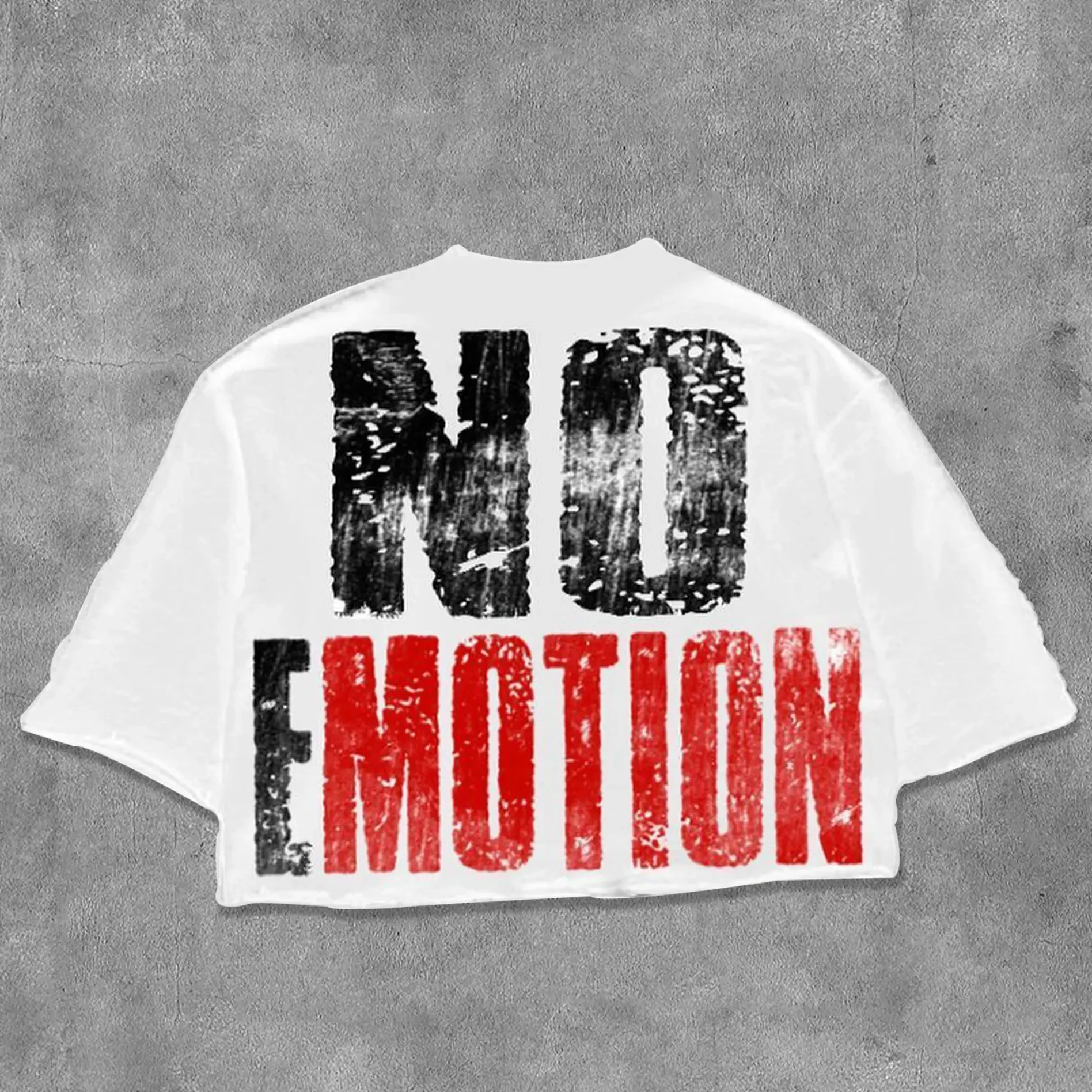 No Emotion Graphics 100% Cotton Cropped T-shirts Men Fashion Street Hip-hop Rock Short-sleeved Women Cotton Round-neck Top
No Emotion Graphics 100% Cotton Cropped T-shirts Men Fashion Street Hip-hop Rock Short-sleeved Women Cotton Round-neck Top