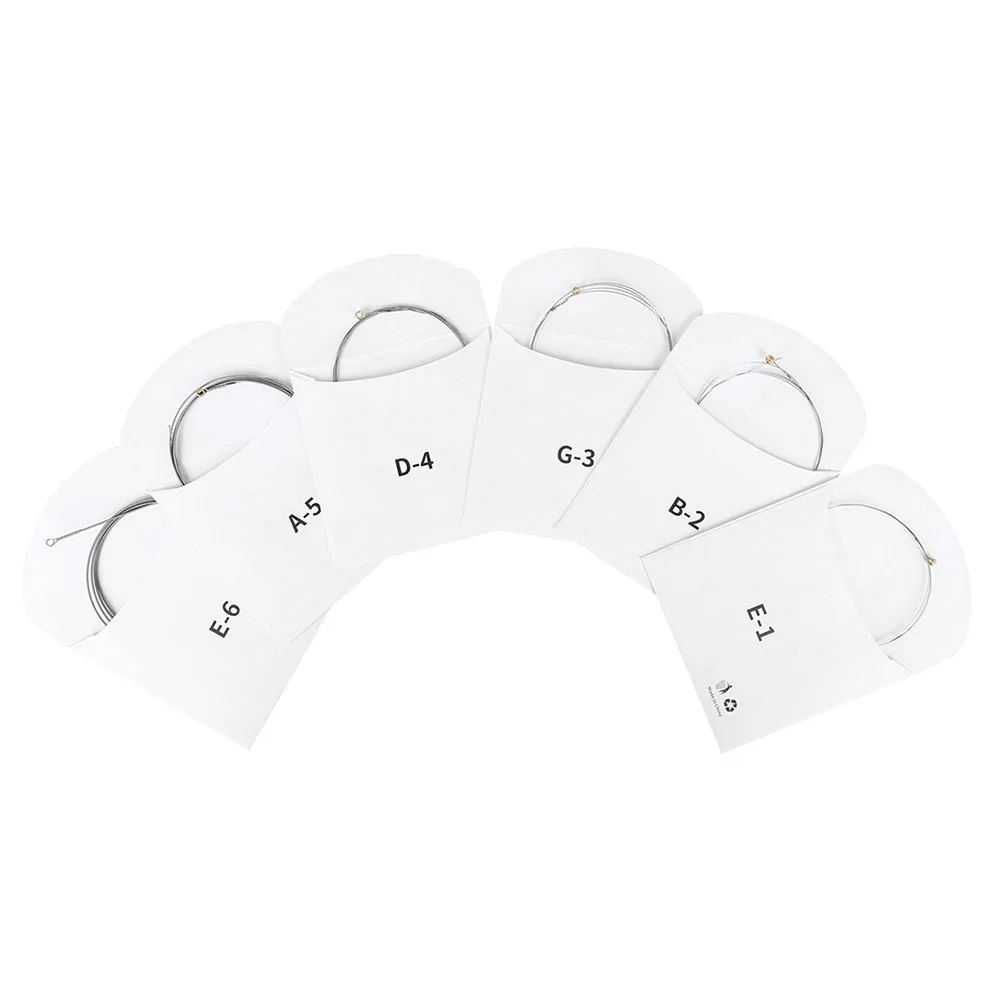 6pcs Strings String Parts Set Replacement For Acoustic Electric Guitar Strings Replacement Guitar Durable Music Accessories
6pcs Strings String Parts Set Replacement For Acoustic Electric Guitar Strings Replacement Guitar Durable Music Accessories