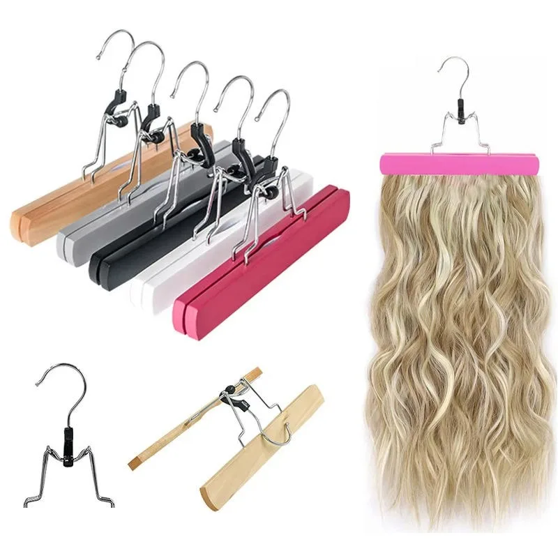 Premium Wooden Skirt Hanger Clip, Multi-purpose Non Slip Traceless Wood Clip for Skirt Pants Wig Storage Home Clothing Store Use
Premium Wooden Skirt Hanger Clip, Multi-purpose Non Slip Traceless Wood Clip for Skirt Pants Wig Storage Home Clothing Store Use