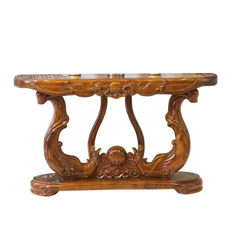1Ugyen Wooden Hallway Table Partition Table Foyer with Hundreds of Birds Facing the Phoenix
1Ugyen Wooden Hallway Table Partition Table Foyer with Hundreds of Birds Facing the Phoenix