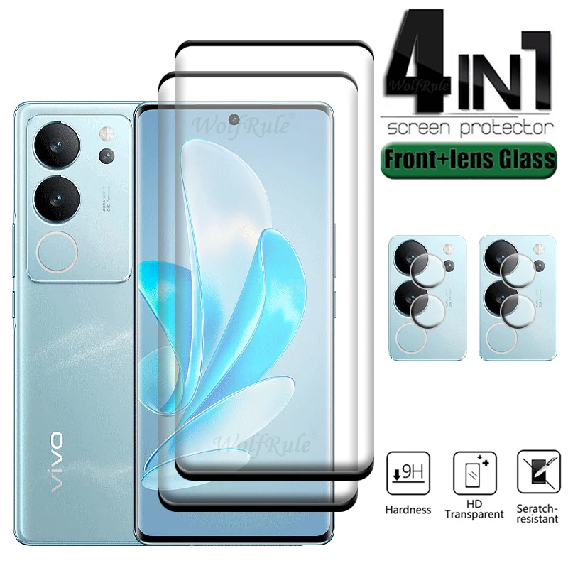 4 в 1 для Vivo V29 стекло Vivo V29 закаленное стекло 9H полная изогнутая Защитная пленка для телефона защита для экрана Vivo V29 V 29 стекло для объектива
4 в 1 для Vivo V29 стекло Vivo V29 закаленное стекло 9H полная изогнутая Защитная пленка для телефона защита для экрана Vivo V29 V 29 стекло для объектива