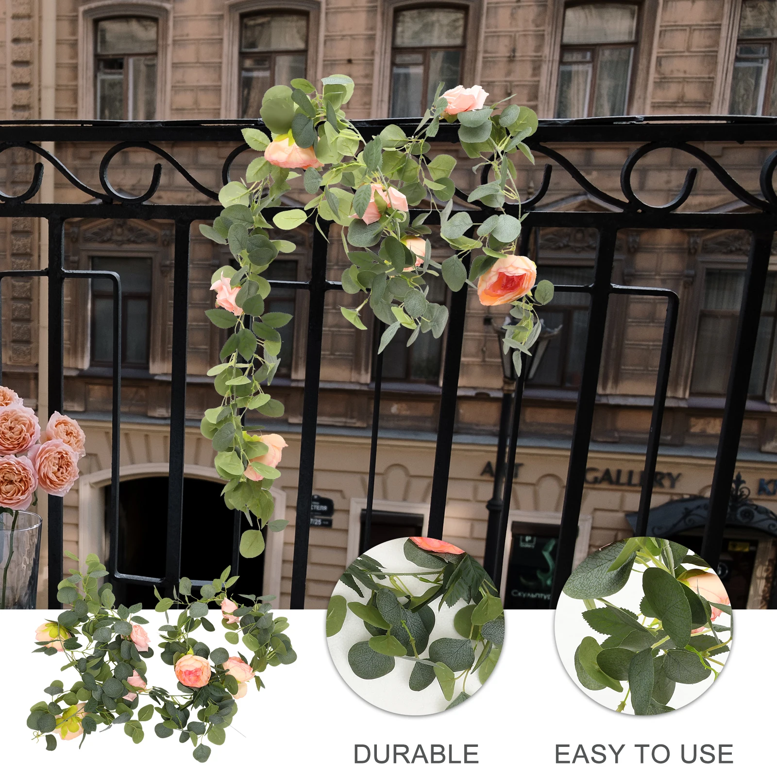 Simulated Peony Rose Green Plant Artificial Floral Vine Household Simulation Flower Flowers Garland Plastic Fake Vines Bride
Simulated Peony Rose Green Plant Artificial Floral Vine Household Simulation Flower Flowers Garland Plastic Fake Vines Bride