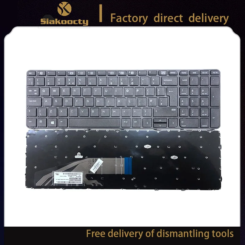 Клавиатура Siakoocty для ноутбука HP 450 G3 455 G3 470 G3, клавиатура для ноутбука 837549-031 827028-031 с британской раскладкой
Клавиатура Siakoocty для ноутбука HP 450 G3 455 G3 470 G3, клавиатура для ноутбука 837549-031 827028-031 с британской раскладкой