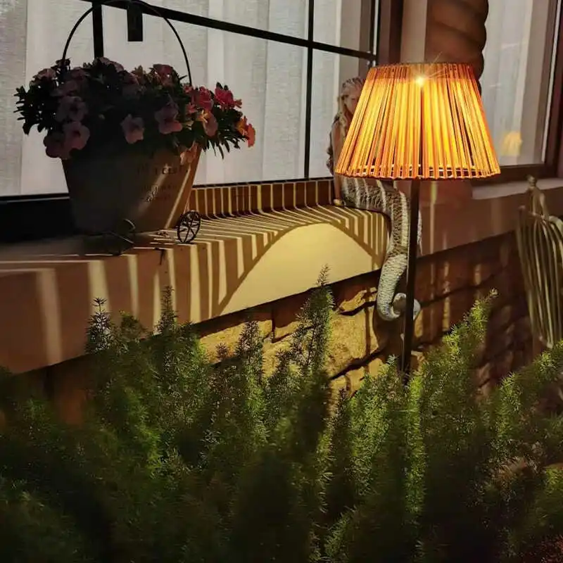 Садовый солнечный USB-ротанговый напольный светильник, уличная декоративная атмосферная лампа для патио, пейзажа
Садовый солнечный USB-ротанговый напольный светильник, уличная декоративная атмосферная лампа для патио, пейзажа