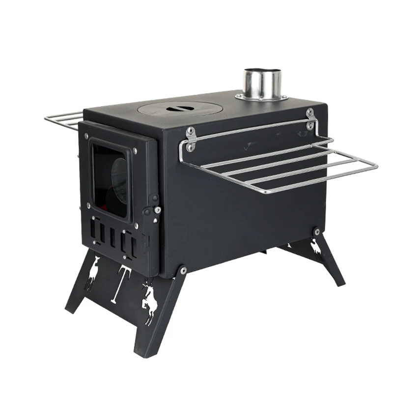 Portable Stainless Steel Camping Stove Windproof Foldable Outdoor Heater for Tent Heating Wilderness Cooking Wilderness Cooking
Portable Stainless Steel Camping Stove Windproof Foldable Outdoor Heater for Tent Heating Wilderness Cooking Wilderness Cooking