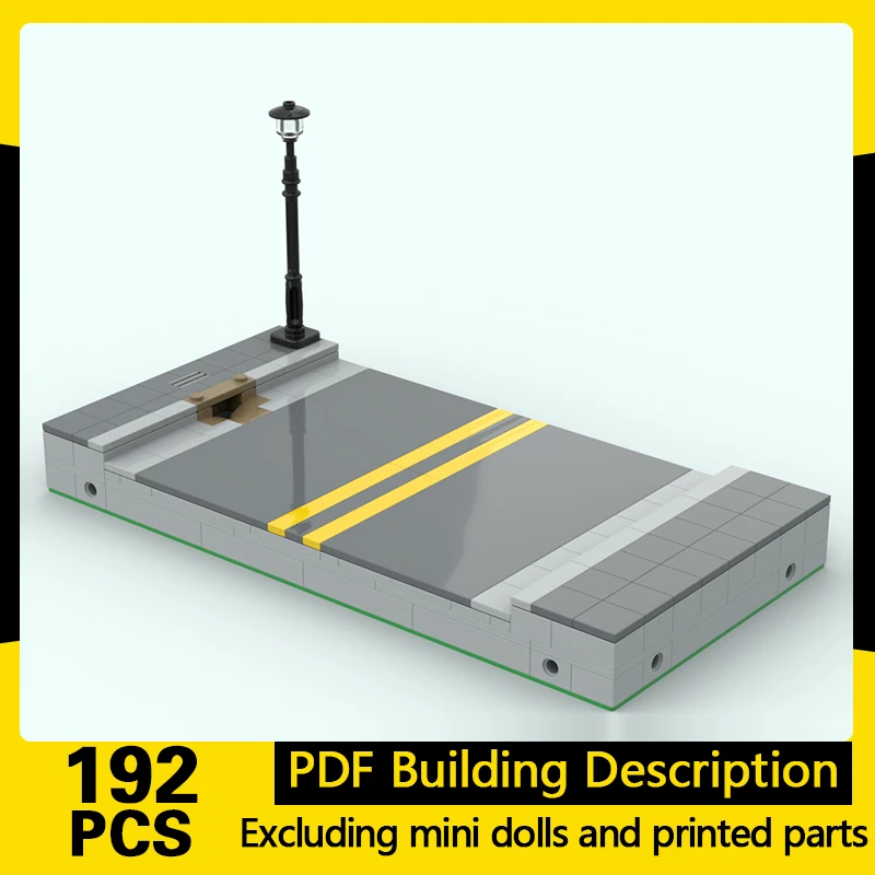 Street View Model MOC Building Bricks City Road With Storm Drain Modular Technology Gifts Holiday Assemble Children Toys Suit
Street View Model MOC Building Bricks City Road With Storm Drain Modular Technology Gifts Holiday Assemble Children Toys Suit