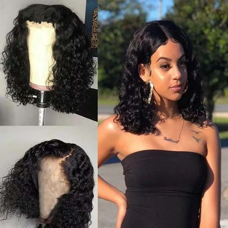 Women's Short Curly Bob synthetic Wig – 13x4 Lace Front, Natural Black Human Hair Blend, Heat Resistant for Daily Wear
Women's Short Curly Bob synthetic Wig – 13x4 Lace Front, Natural Black Human Hair Blend, Heat Resistant for Daily Wear
