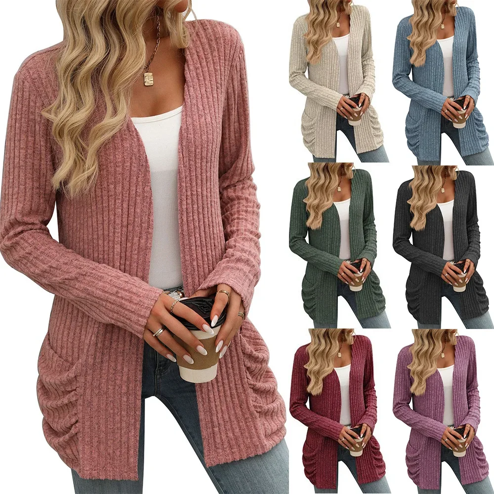 Solid Color Casual Loose Cardigan For Women 2025 Autumn Winter Fashion Women's Oversize Knitted Sweater Vintage Female Knitwears
Solid Color Casual Loose Cardigan For Women 2025 Autumn Winter Fashion Women's Oversize Knitted Sweater Vintage Female Knitwears