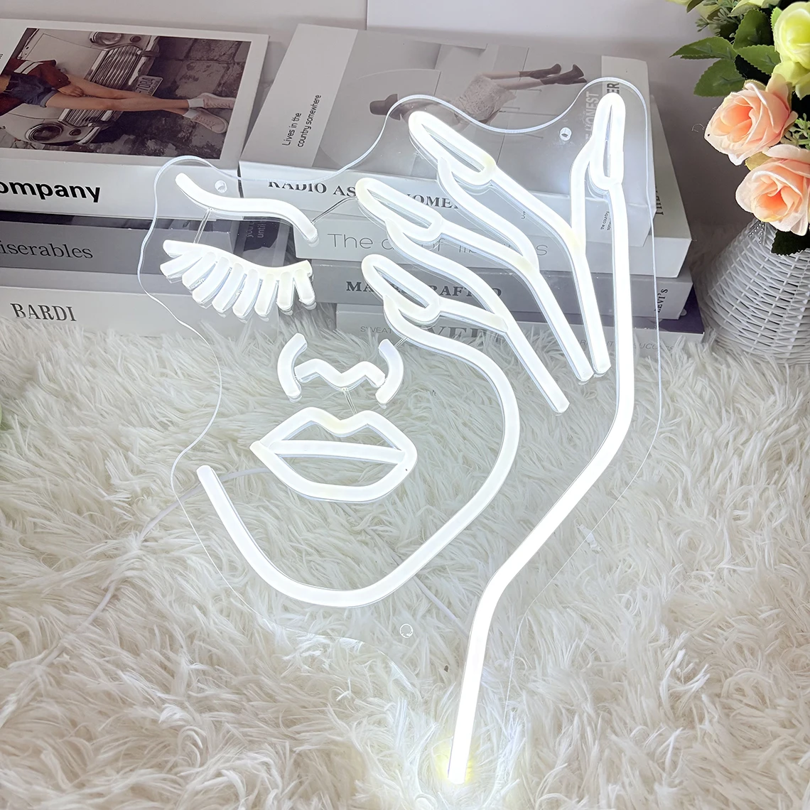 Beauty Face Neon Sign Woman Face Neon Sign Beauty Room Decor Custom Salon Wall Decor Gaming Room Bedroom Neon Sign
Beauty Face Neon Sign Woman Face Neon Sign Beauty Room Decor Custom Salon Wall Decor Gaming Room Bedroom Neon Sign