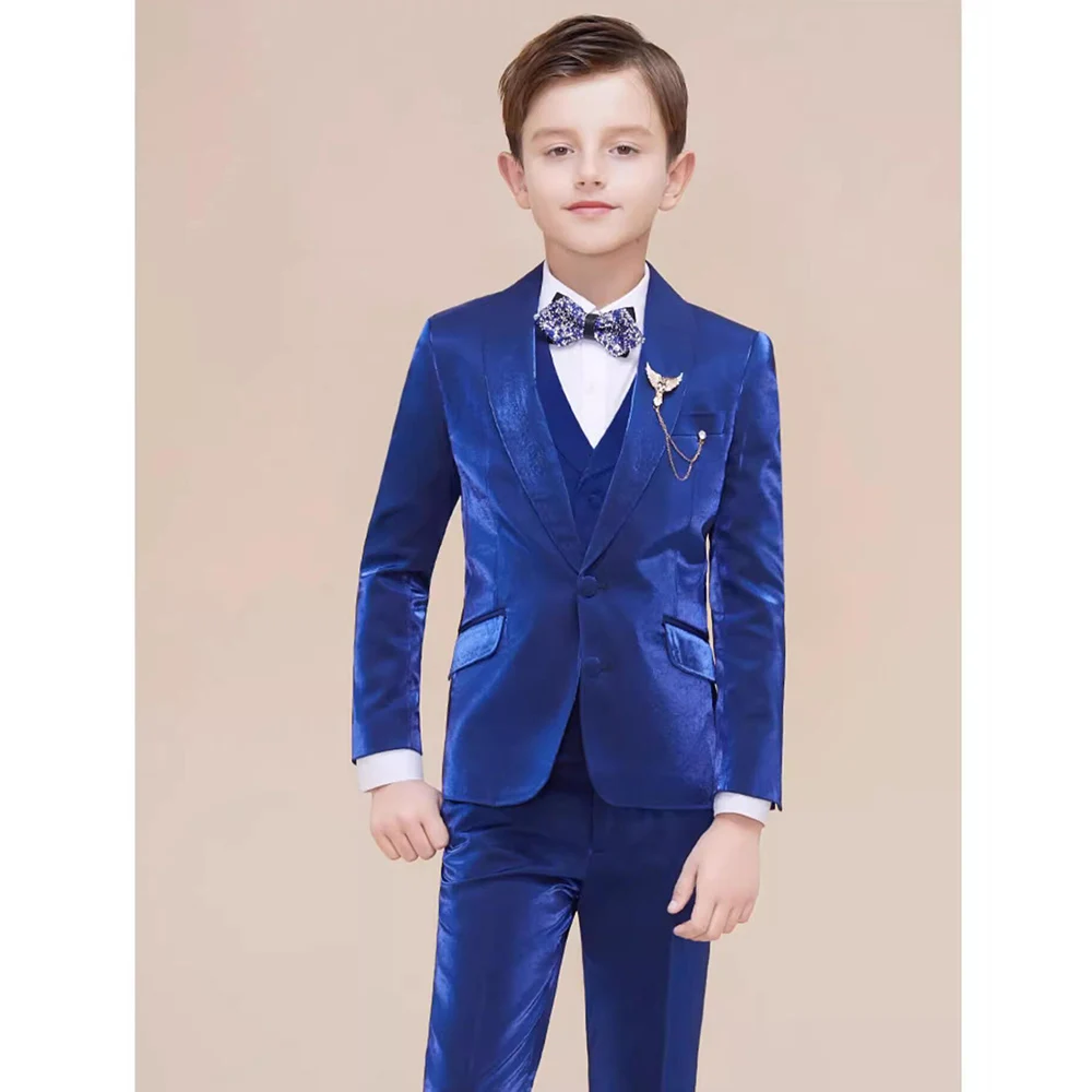 Fashion Velvet Boy Suits 3 Piece Chic Shawl Lapel One Button Children's Clothing Slim Party Dinner Wedding Tuxedo Kids Clothes
Fashion Velvet Boy Suits 3 Piece Chic Shawl Lapel One Button Children's Clothing Slim Party Dinner Wedding Tuxedo Kids Clothes