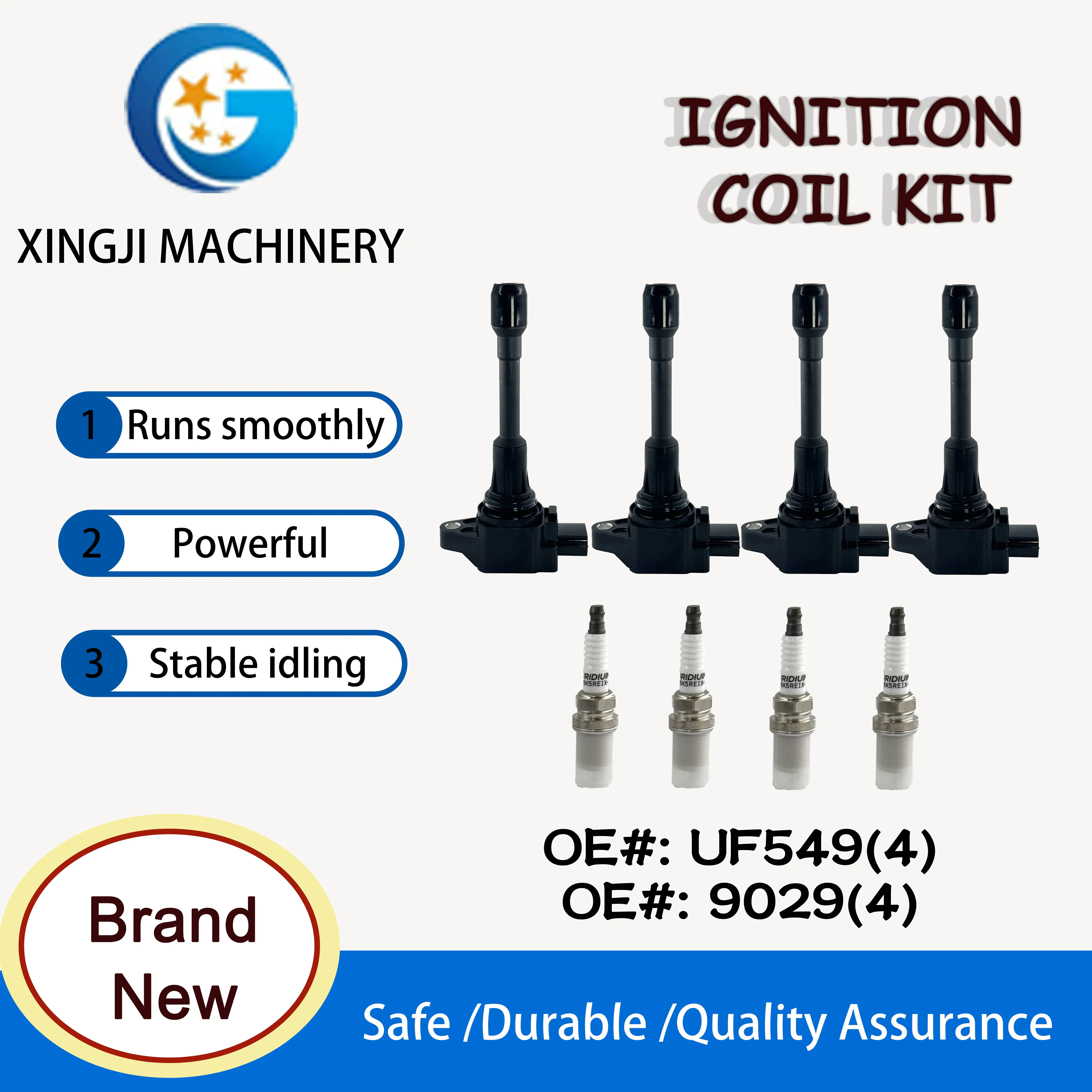 a set of Xingji 6 Ignition Coil Packs and Spark Plug For Nissan Altima Sentra Versa Rogue Infiniti FX50 07-17 #UF549 And #9029
a set of Xingji 6 Ignition Coil Packs and Spark Plug For Nissan Altima Sentra Versa Rogue Infiniti FX50 07-17 #UF549 And #9029