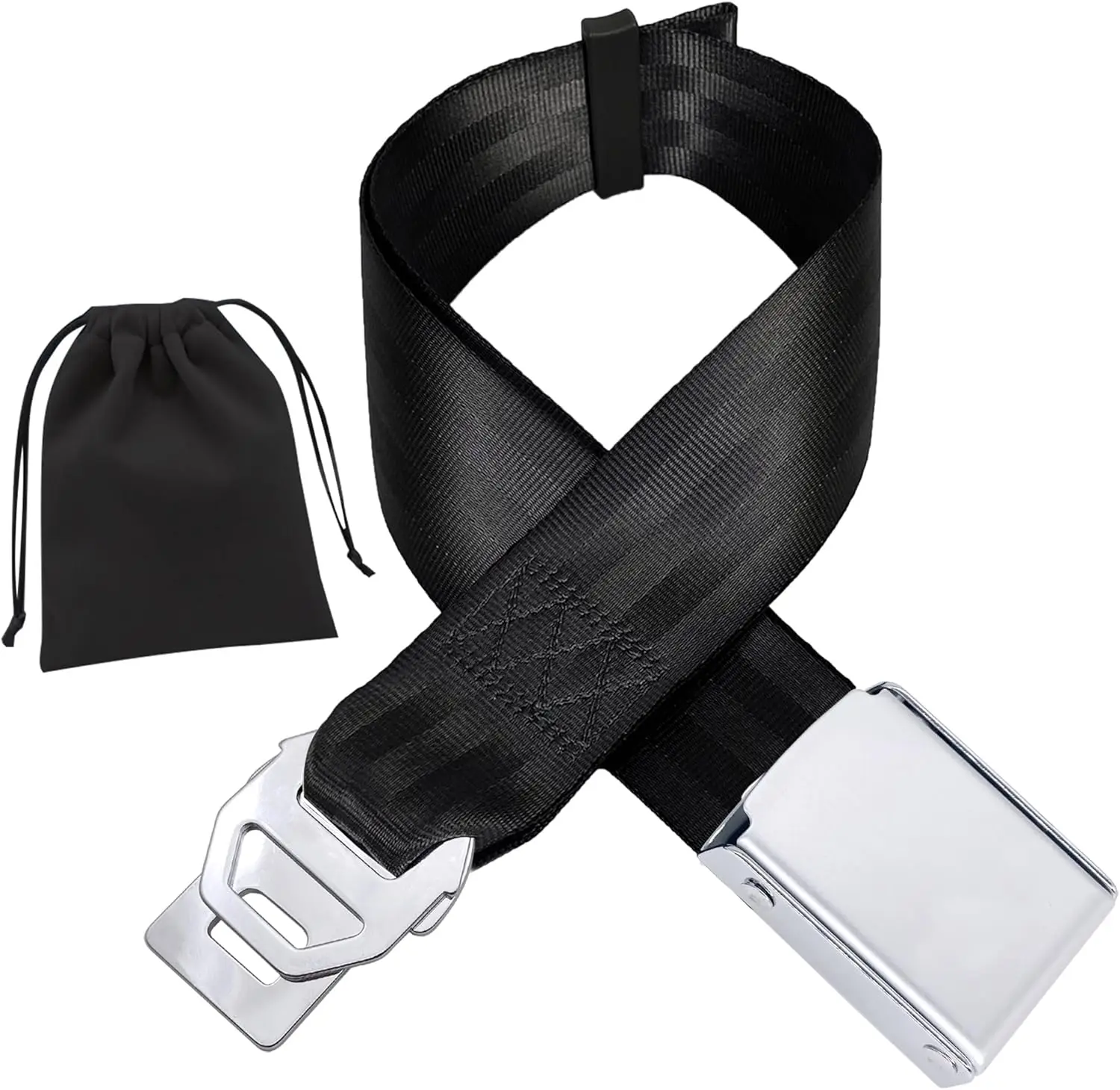 Adjustable Airplane Seat Belt Extender 7-31", Fits All Airlines Including Southwest 737-Max8 (2-in-1)
Adjustable Airplane Seat Belt Extender 7-31", Fits All Airlines Including Southwest 737-Max8 (2-in-1)