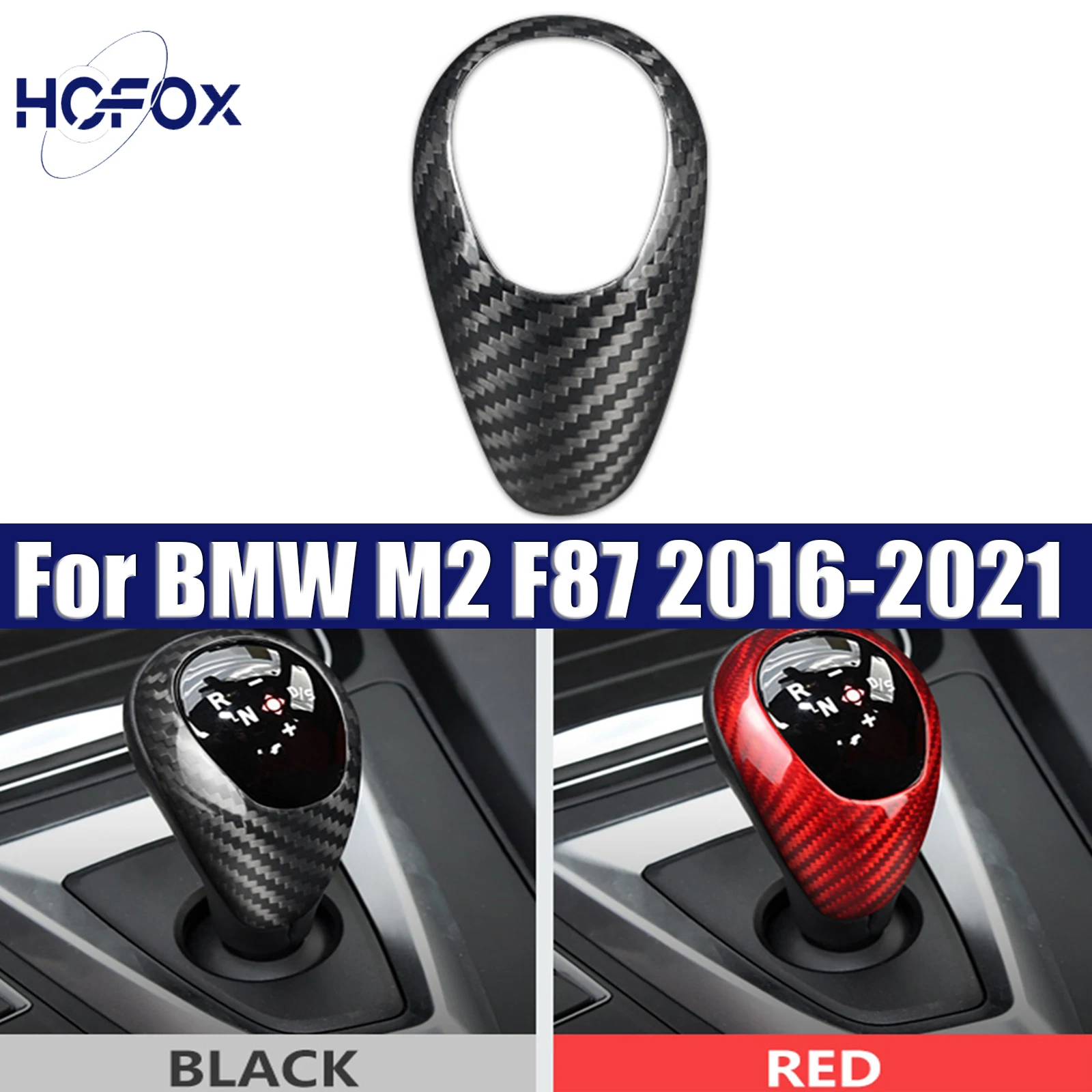 For BMW M2 F87 2016-2021 M3 F80 2015-2018 Car Gear Shift Knob Trim Cover
For BMW M2 F87 2016-2021 M3 F80 2015-2018 Car Gear Shift Knob Trim Cover