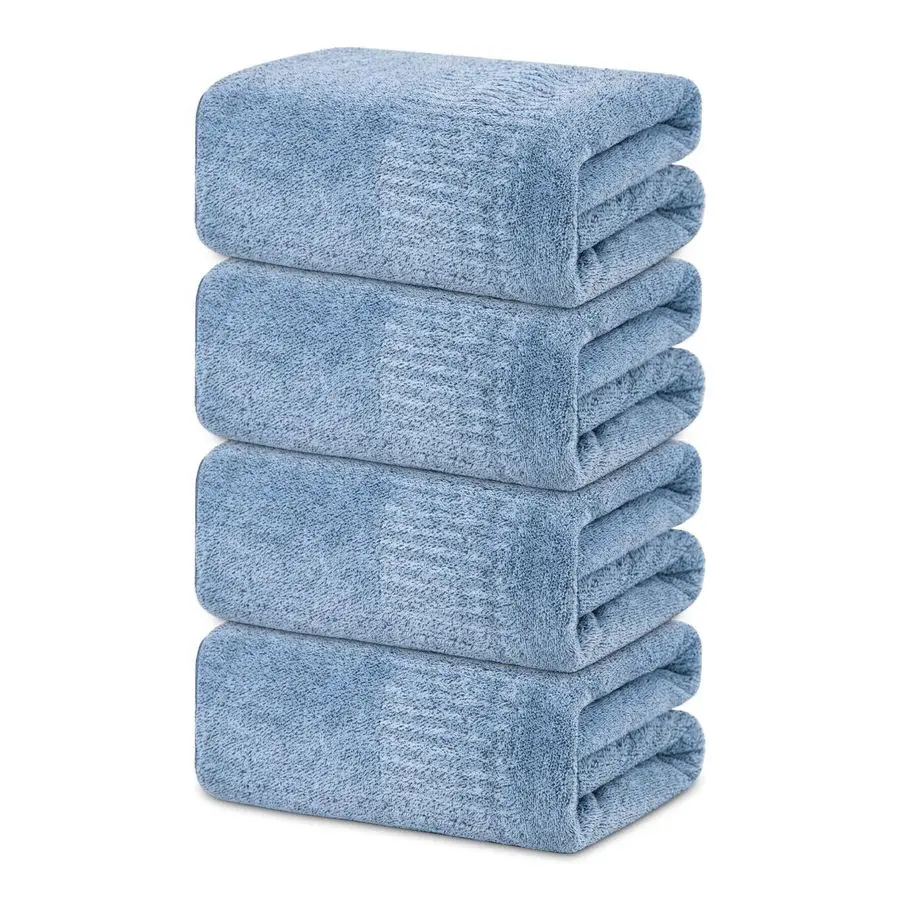 Large Bath Towels Set of 435 x 63 Inches Super Absorbent amp Lightweight Quick Drying Bamboo Viscose Towels, Oversized Bath Towe
Large Bath Towels Set of 435 x 63 Inches Super Absorbent amp Lightweight Quick Drying Bamboo Viscose Towels, Oversized Bath Towe