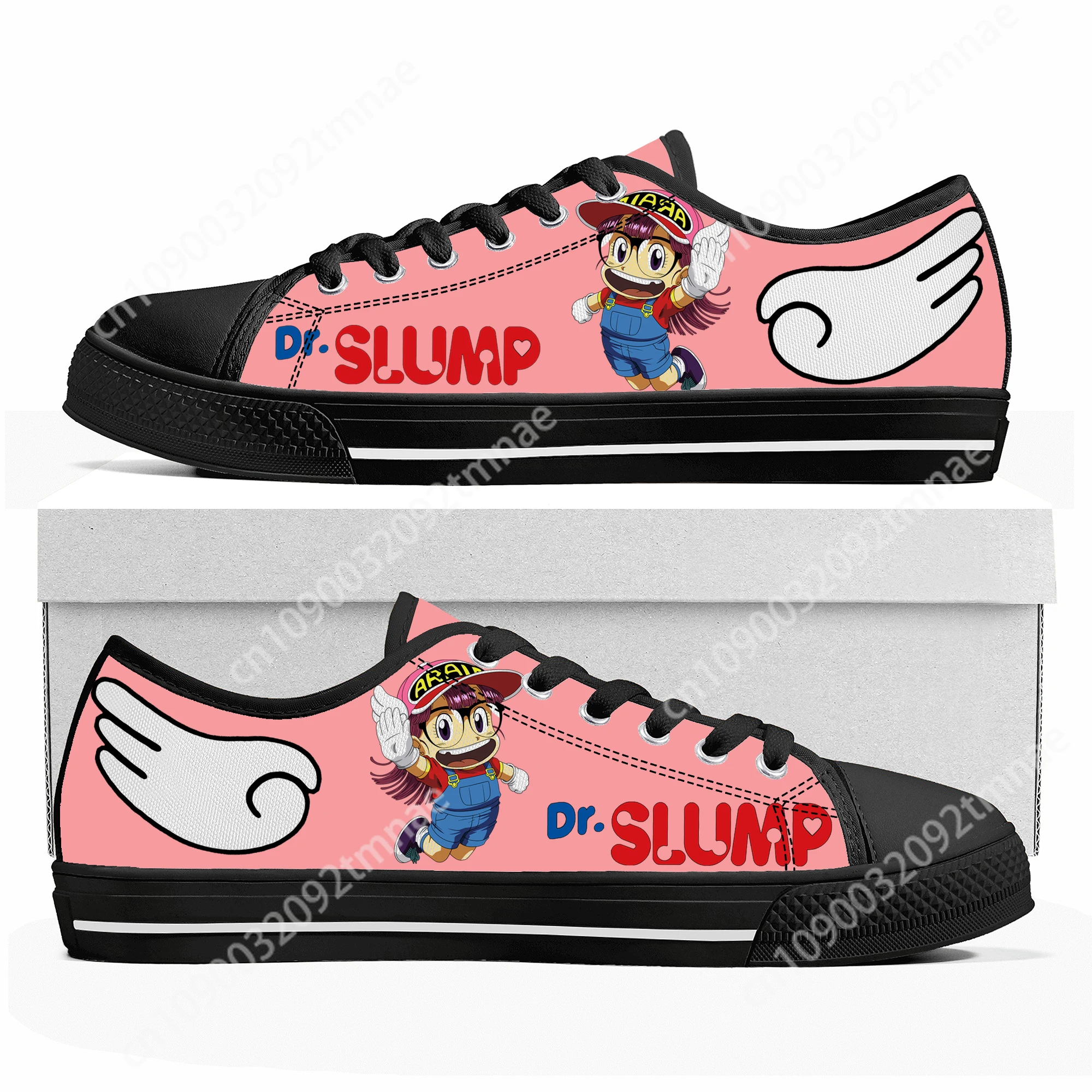 Japan Anime Cartoon Arale Dr Slump Low Top Sneakers Mens Womens Teenager High Quality Canvas Sneaker Couple Shoes Custom Shoe
Japan Anime Cartoon Arale Dr Slump Low Top Sneakers Mens Womens Teenager High Quality Canvas Sneaker Couple Shoes Custom Shoe