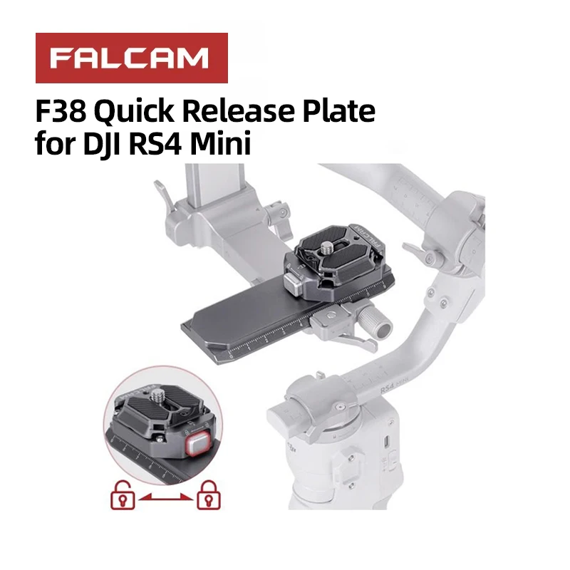 FALCAM F38B5202 F38B5201 Quick Release Plate Kit for DJI RS4 Mini RS 4
FALCAM F38B5202 F38B5201 Quick Release Plate Kit for DJI RS4 Mini RS 4