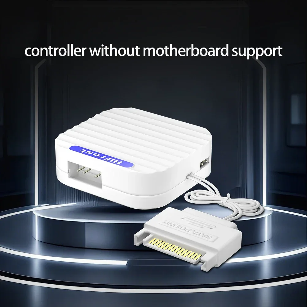 ARGB 5V 3PIN To SATA Interface Extension Cable Light Controller Mini Adapter Controller for PC Case Fan
ARGB 5V 3PIN To SATA Interface Extension Cable Light Controller Mini Adapter Controller for PC Case Fan