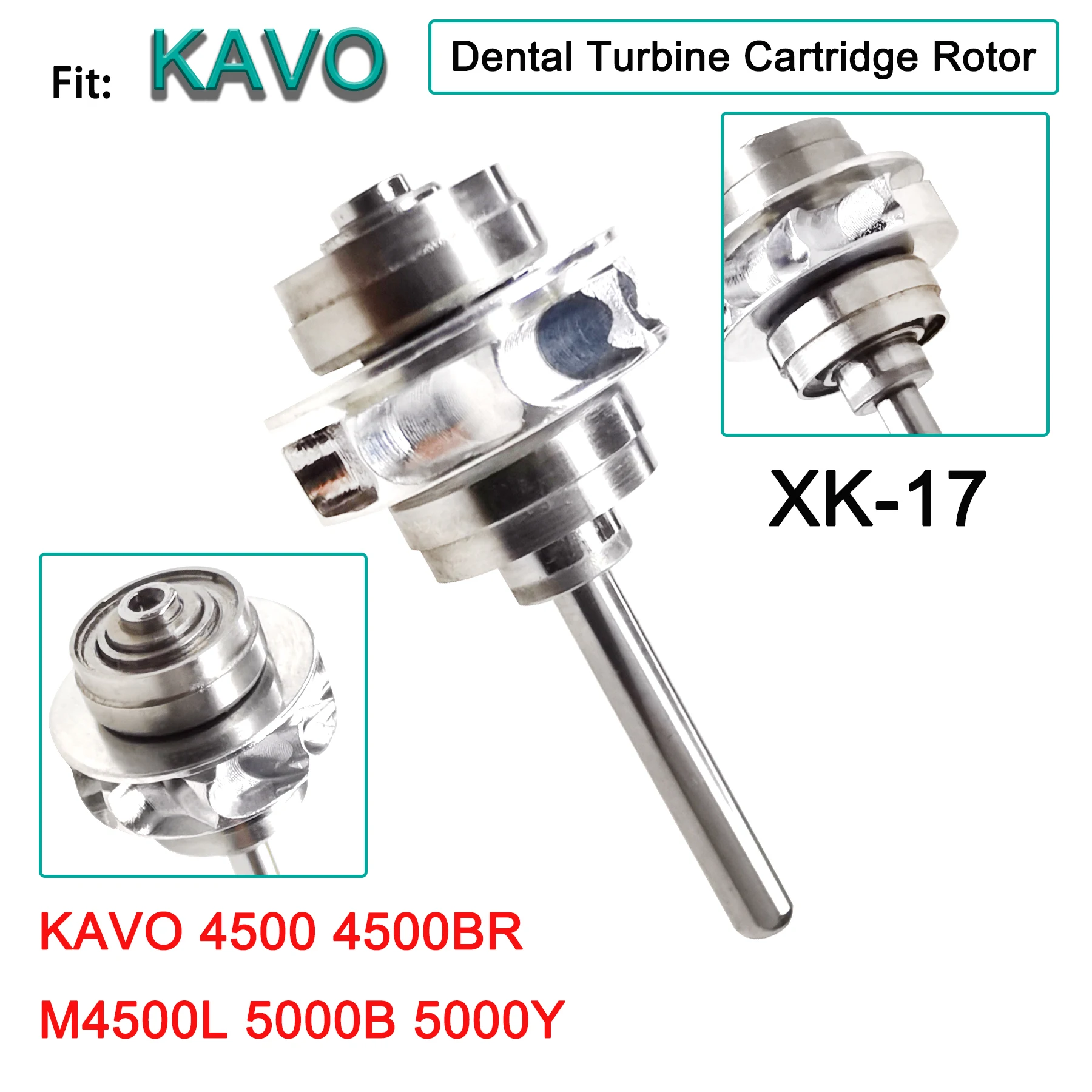 Ротор стоматологической турбины подходит для KAVO 4500/BR M4500L 5000B/Y, высокоскоростной наконечник, турбинный картридж, воздушный ротор, стоматологические материалы
Ротор стоматологической турбины подходит для KAVO 4500/BR M4500L 5000B/Y, высокоскоростной наконечник, турбинный картридж, воздушный ротор, стоматологические материалы