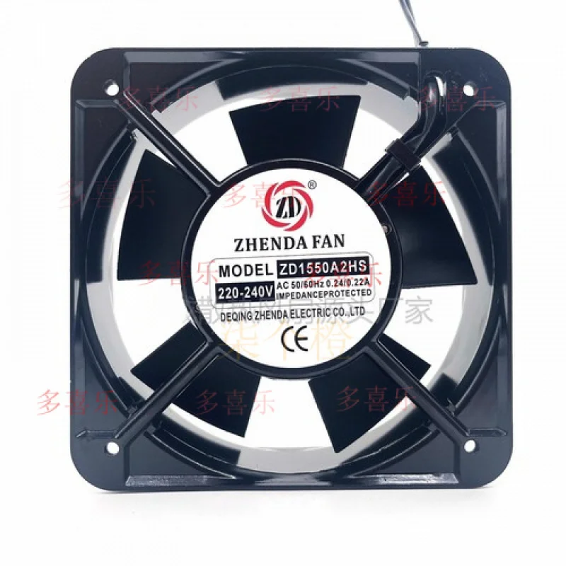 WW FOR ZHENDA FAN ZD1550A2HS 220-240V 0.24/0.22A Axial fan cooling fan
WW FOR ZHENDA FAN ZD1550A2HS 220-240V 0.24/0.22A Axial fan cooling fan