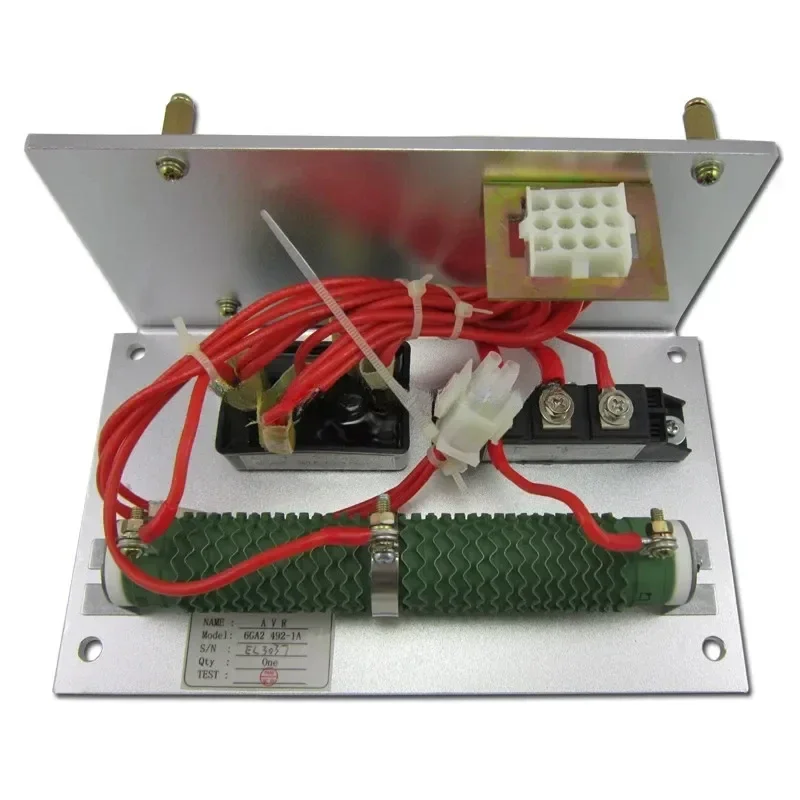 NEW Automatic Voltage Regulator 6GA2-492-1A siemens 1FC6 (board + resistance + stand)
NEW Automatic Voltage Regulator 6GA2-492-1A siemens 1FC6 (board + resistance + stand)