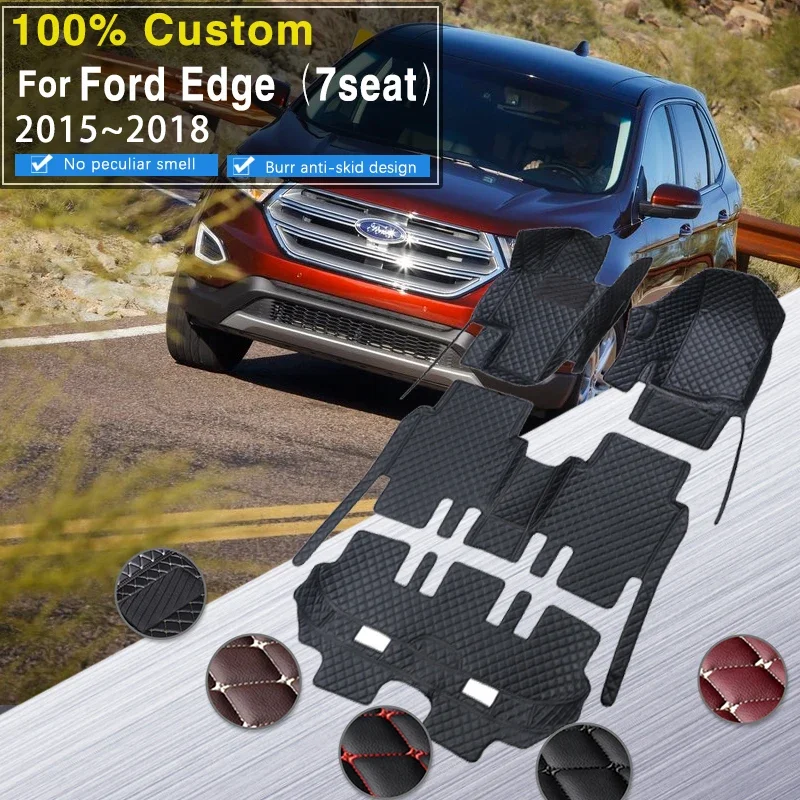 Качественные автомобильные коврики для Ford Edge Endura 7seat 2015 ~ 2018, 2016, ковры, детали интерьера, водонепроницаемые коврики, автомобильные аксессуары, коврики, кожаные Fl
Качественные автомобильные коврики для Ford Edge Endura 7seat 2015 ~ 2018, 2016, ковры, детали интерьера, водонепроницаемые коврики, автомобильные аксессуары, коврики, кожаные Fl