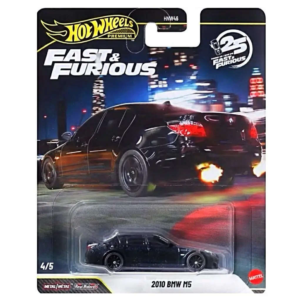 Металлическая литая модель автомобиля Hot Wheels Fast & Furious 2010 BMW M5 1/64 HNW46
Металлическая литая модель автомобиля Hot Wheels Fast & Furious 2010 BMW M5 1/64 HNW46