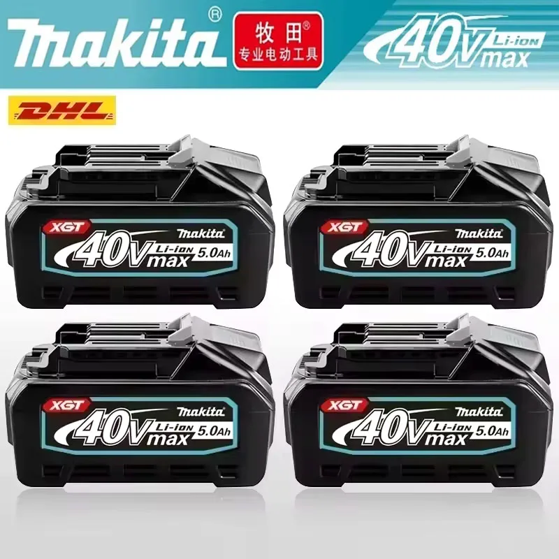 Makita 40V battery, 5.0Ah rechargeable lithium battery, Makita BL4040, BL4025, BL4050, 40V DC40RA charger Max XGT tool battery
Makita 40V battery, 5.0Ah rechargeable lithium battery, Makita BL4040, BL4025, BL4050, 40V DC40RA charger Max XGT tool battery