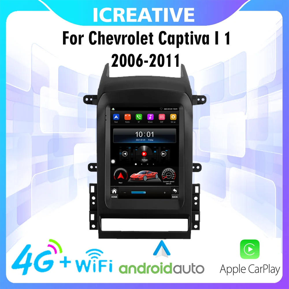 Автомагнитола 2 Din с Android-экраном для Chevrolet Captiva I 2006-2011 4G Carplay Tesla GPS Bluetooth мультимедийный плеер стерео
Автомагнитола 2 Din с Android-экраном для Chevrolet Captiva I 2006-2011 4G Carplay Tesla GPS Bluetooth мультимедийный плеер стерео
