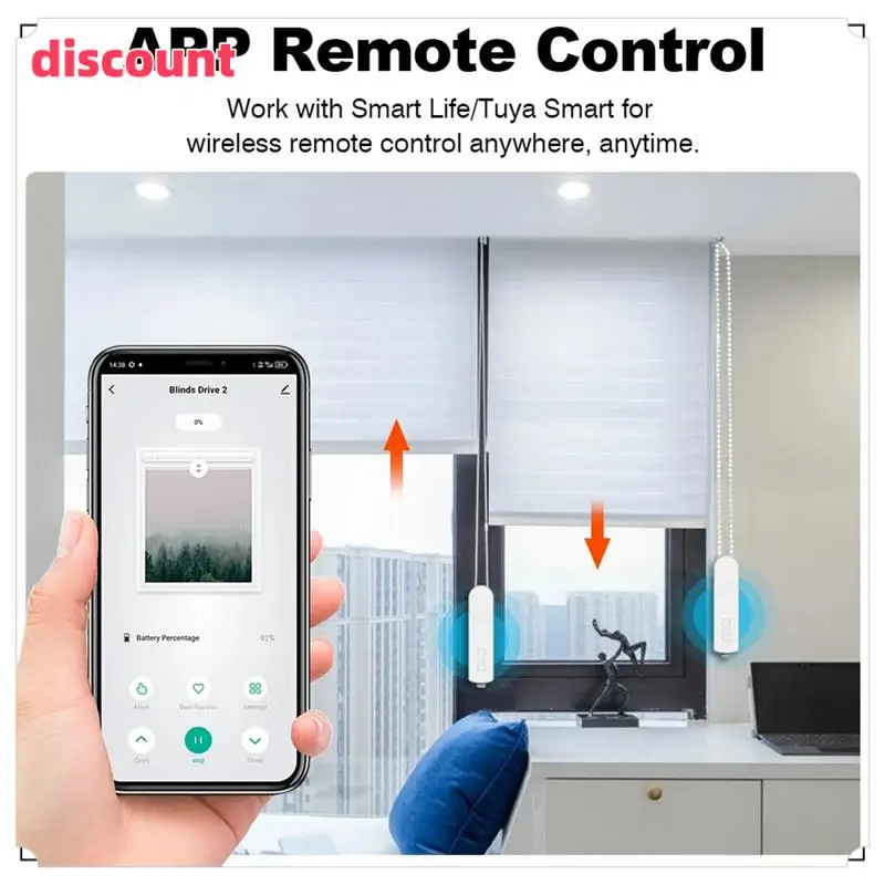 Ingenious-Electric Curtain Motor Blind Window Motor Tuya Zigbee3.0 Electric Pull Cord EU Plug
Ingenious-Electric Curtain Motor Blind Window Motor Tuya Zigbee3.0 Electric Pull Cord EU Plug