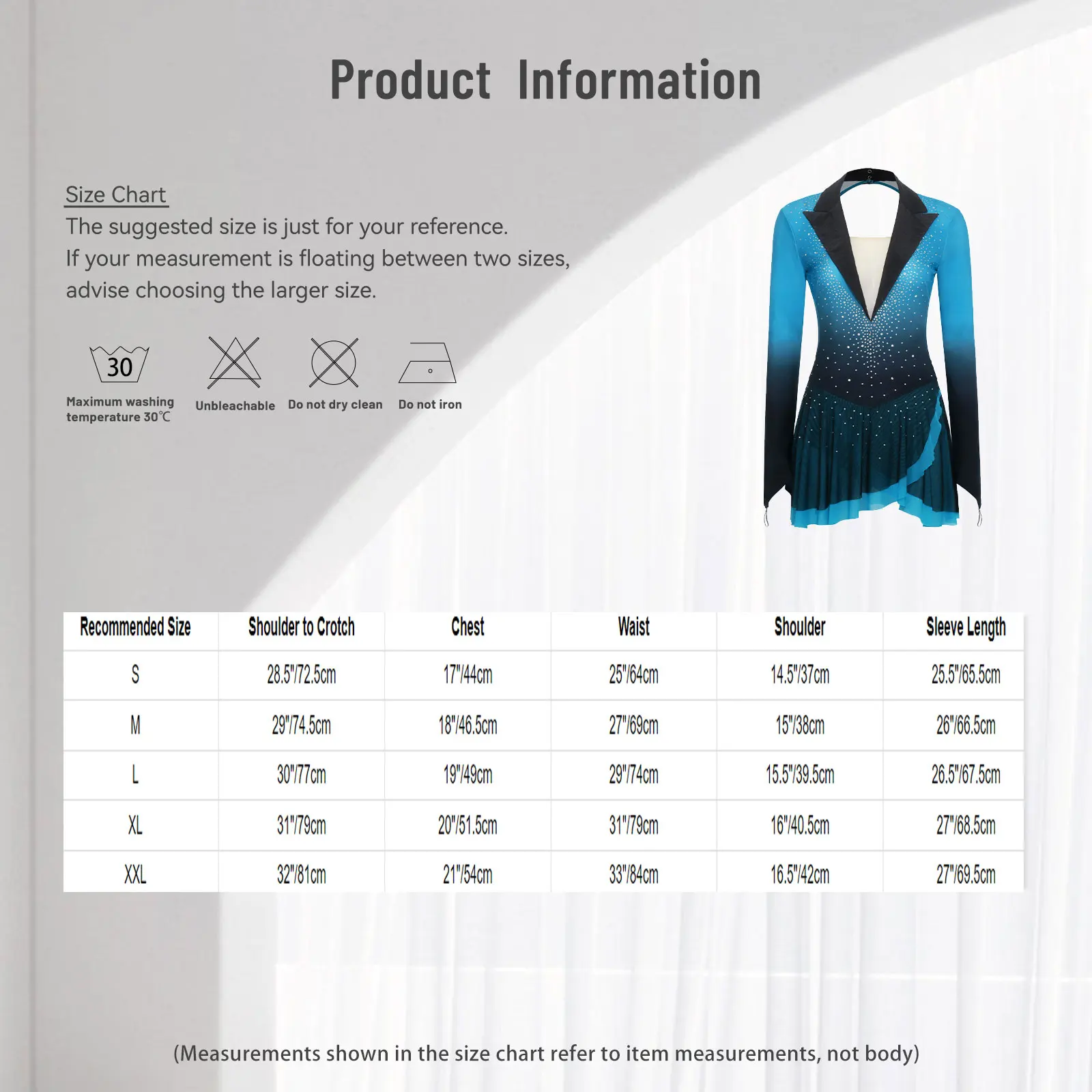 Womens Gymnastics Rhinestone Pleated Hem Ballet Lyrical Latin Dance Performance Dress V Neck Figure Skating Performance Costume
Womens Gymnastics Rhinestone Pleated Hem Ballet Lyrical Latin Dance Performance Dress V Neck Figure Skating Performance Costume