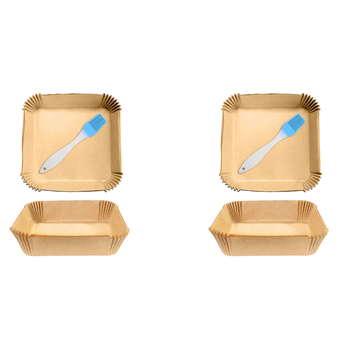 A04V 100Pcs Air Fryer Parchment Paper with Oil Brush Air Fryer Liners Square 6.3Inch Disposable Baking Paper Air Fryer Sheets
A04V 100Pcs Air Fryer Parchment Paper with Oil Brush Air Fryer Liners Square 6.3Inch Disposable Baking Paper Air Fryer Sheets