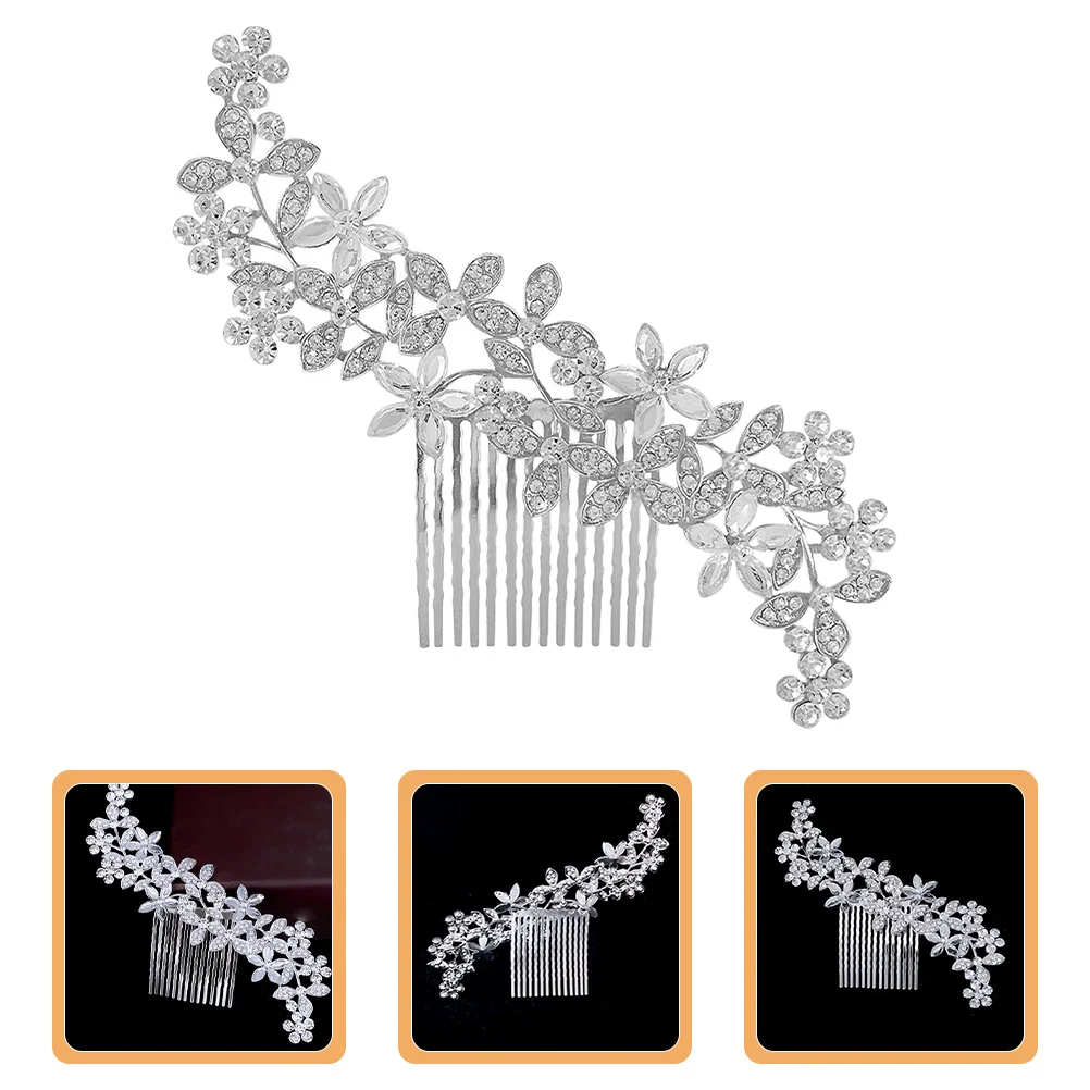 Elegant Rhinestone Bridal Hair Comb Wedding Accessory Stylish Headpiece for Brides Special Occasions Sparkling Jewelry
Elegant Rhinestone Bridal Hair Comb Wedding Accessory Stylish Headpiece for Brides Special Occasions Sparkling Jewelry