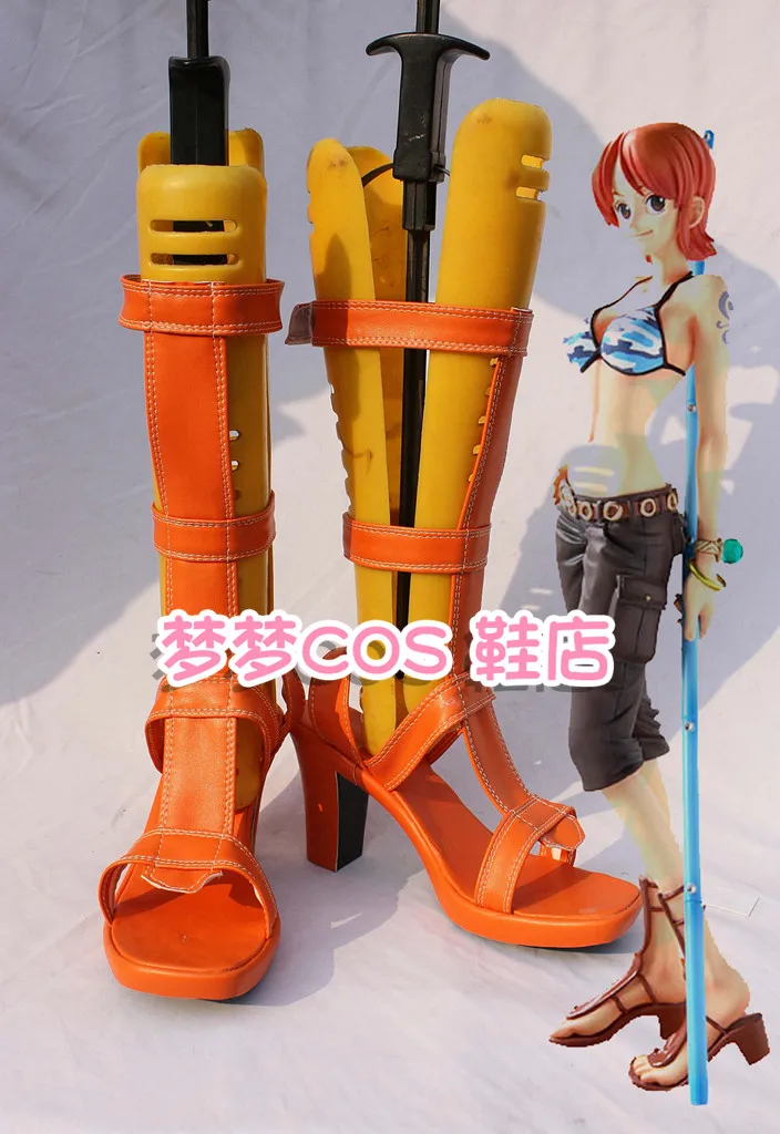 Anime Nami Cosplay Shoes Boots Sandals Halloween Party for Women Girls Carnival High Heels
Anime Nami Cosplay Shoes Boots Sandals Halloween Party for Women Girls Carnival High Heels