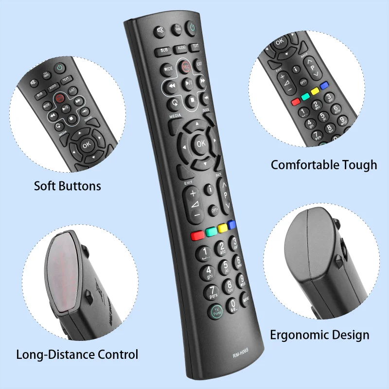RM-H06S RMH06S Remote Control Compatible with Humax Freeview HDR1800T HDR 1800T HDR-1800T
RM-H06S RMH06S Remote Control Compatible with Humax Freeview HDR1800T HDR 1800T HDR-1800T
