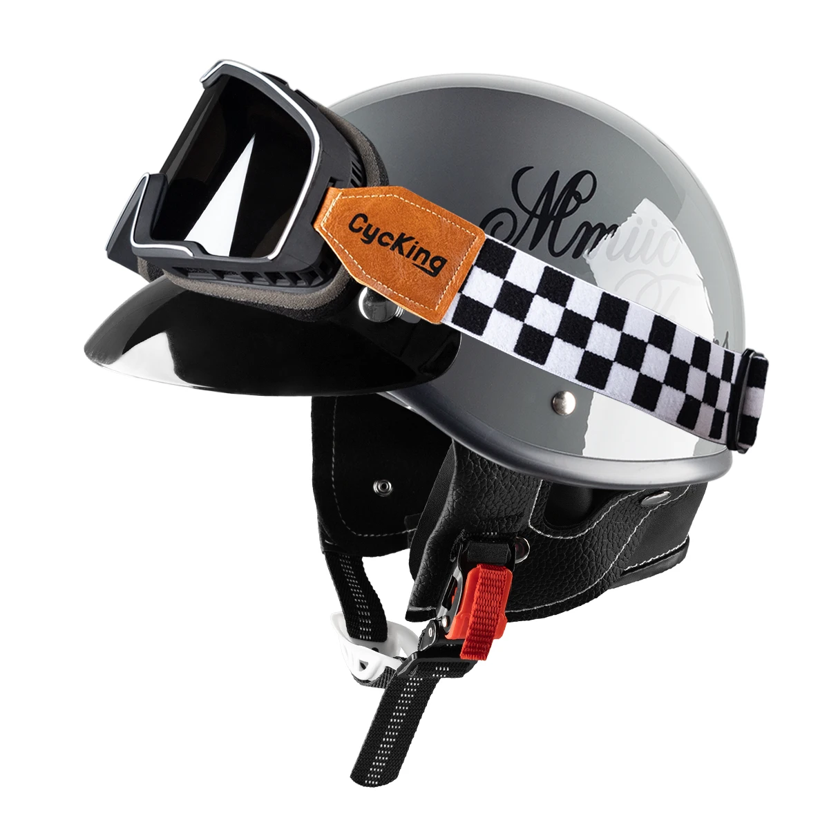 Cycking Japanese Vintage Half Helmet Open Motorcycle Helmet Scooter Skateboarding
Cycking Japanese Vintage Half Helmet Open Motorcycle Helmet Scooter Skateboarding