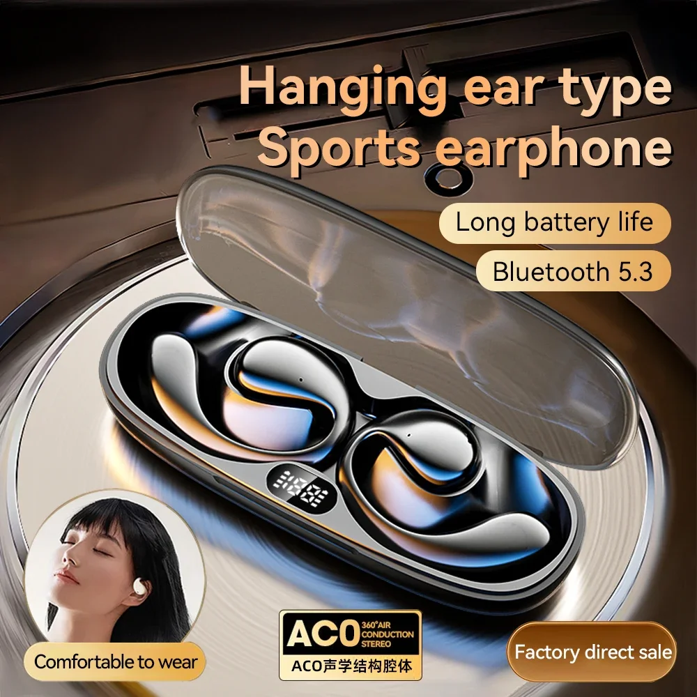 OWS Wireless Headphones Sports Open Bluetooth Earphones With Mic Noise Reduction Waterproof Bone Conduction Headset For Xiaomi
OWS Wireless Headphones Sports Open Bluetooth Earphones With Mic Noise Reduction Waterproof Bone Conduction Headset For Xiaomi